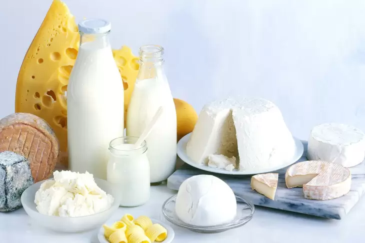 کاهش صادرات محصولات لبنی